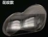 ฝาครอบเลนส์ไฟหน้า Mercedes-Benz C-Class (2003-2008) - W203 ตาถั่ว (หน้าขุ่น ลายริ้ว)
