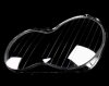 ฝาครอบเลนส์ไฟหน้า Mercedes-Benz C-Class (2003-2008) - W203 ตาถั่ว (หน้าใส โคมเพชร)