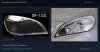 ฝาครอบเลนส์ไฟหน้า Volvo S60 (2010-2013) - Gen 2 Pre-facelift