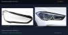 ฝาครอบเลนส์ไฟหน้า BMW X1 (2019-2022) - F48 / F49 LCI
