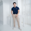 HPYT DryTech Slim Fit Polo For Him "สีกรมท่า"