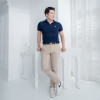 HPYT DryTech Slim Fit Polo For Him "สีกรมท่า"