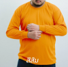 เสื้อคนงาน IB คอกลม พลัสไซส์ - สีส้ม