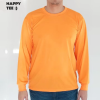 เสื้อคนงาน IB คอกลม ฟรีไซส์ - สีส้ม