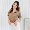 Polo Shirt No Pocket – Mocha
