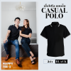 เสื้อโปโล "รุ่นCasual" สีดำ