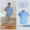 เสื้อโปโล "รุ่นCasual" สีเฟรนช์บลู