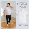 เสื้อโปโล "รุ่นCasual" สีขาว
