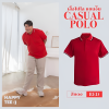 เสื้อโปโล "รุ่นCasual" สีแดง