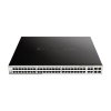D-Link DGS-1210-52MP, 52-port Gigabit Smart Managed PoE (370W) Switch with 4-port Gigabit Combo Uplinks