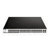 D-Link DGS-1210-52MPP, 52-port Gigabit Smart Managed PoE (740W) Switch with 4-port Gigabit Uplinks