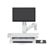 Ergotron SV Combo Arm with Worksurface & Pan (white) (EGT-45-583-216)