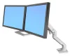 Ergotron HX Desk Dual Monitor Arm, White (EGT-45-476-216)