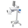 Ergotron SV41 StyleView medical Cart with LCD Arm (EGT-SV41-6200-0)