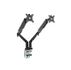 ขาจับจอ, ขาตั้งจอมอนิเตอร์, Flexispot, Dual Desk Mounts Monito, Desk Mounts Monitor, Desk Mounts, FSP-MA8DBK, MA8DBK