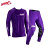 LEATT MOTO 5.5 I.K.S JERSEY&PANT PURPLE V26