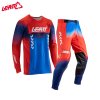 LEATT MOTO 5.5 I.K.S JERSEY&PANT ROYAL BLUE/RED V26
