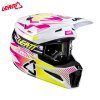 LEATT HELMET KIT MOTO 3.5 STORM PINK WITH 3.5 GOGGLE