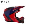 FOX V1 STREAK HELMET FLUORESCENT RED