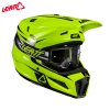 LEATT HELMET KIT MOTO 3.5 NEON YELLOW WITH 3.5 GOGGLE