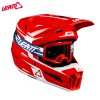 LEATT HELMET KIT MOTO 3.5 RED WITH 3.5 GOGGLE LEATT HELMET KIT MOTO 3.5 RED WITH 3.5 GOGGLE