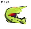 FOX V1 FLORA HELMET YELLOW