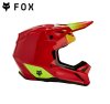 FOX V1 BALLAST HELMET FLUORESCENT RED