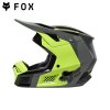 FOX V3 RS EFEKT HELMET, ECE FLO YELLOW