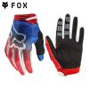 FOX YOUTH 180 TOXSYK GLOVE FLUORESCENT RED