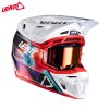 LEATT HELMET KIT MOTO 8.5 ROYAL BLUE/RED WITH 5.5 GOGGLE