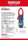 Sanwa DCM301 Digital Clamp Meter