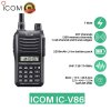 HT Icom V86 VHF 7 Watt