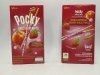 Glico Pocky Crushed fruits Strawberry Peach Yoghurt