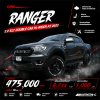 2019 Ford RANGER 2.2 Double Cab XLT Hi-Rider Pickup