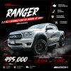 2021 Ford RANGER 2.2 Double Cab  XLT Hi-Rider