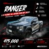2023 Ford RANGER 2.0 Open Cab  XL Pickup