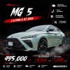 2025 MG MG5 1.5 Pro X Sedan