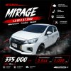2023 Mitsubishi MIRAGE 1.2 GLX Hatchback