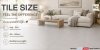 TILE SIZE — FEEL THE DIFFERENCE เพราะ “ขนาดกระเบื้อง” เปลี่ยนความรู้สึกของทั้งห้องได้มากกว่าที่คิด TILE SIZE — FEEL THE DIFFERENCE เพราะ “ขนาดกระเบื้อง” เปลี่ยนความรู้สึกของทั้งห้องได้มากกว่าที่คิด