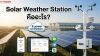 Solar Weather Station Solar Weather Station
