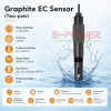 REMOND Industrial Water Conductivity Sensor Anti-corrosion Graphite Electrode