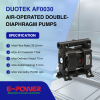 Duotek AF0030 Air-operated double-diaphragm pumps