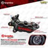 คาลิเปอร์เบรก brembo หูชิดสีดำ/แดง ซ้าย สำหรับ Forza300/350
