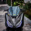 ชุดหน้าซิ่งFULL คาร์บอนผ้า"Italy" ลาย2เงา สำหรับ FORZA350 ปี2023-ปัจจุบัน