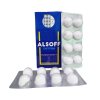 Alsoff สำลีชุบแอลกอฮอล์  บรรจุ 12 แผง/กล่อง  แผงละ 8 ก้อน