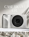 CASE RICOH GR4 METALLIC SILVER CASE BODY & METALLIC SILVER GRIP