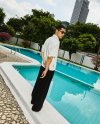 Love And Destroy Indigo LAD -Volume Pant
