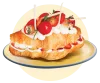 Mega Strawberry Croissant