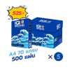 กระดาษถ่ายเอกสาร IQ Brand น้ำเงิน 70 แกรม จำนวน 1 กล่อง