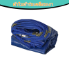 ผ้าใบเคลือบเงา(สีน้ำเงิน) (B-4)ใช้คลุมรถบรรทุกขนส่งสินค้า